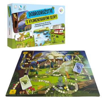 Obrázek Desková hra - Dobrodružství s vyjmenovanými slovy