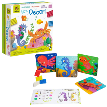 Obrázek Ludattica - Kreativní sada s plastelínou, Zvířátka - Decor - řada CREA DUDU