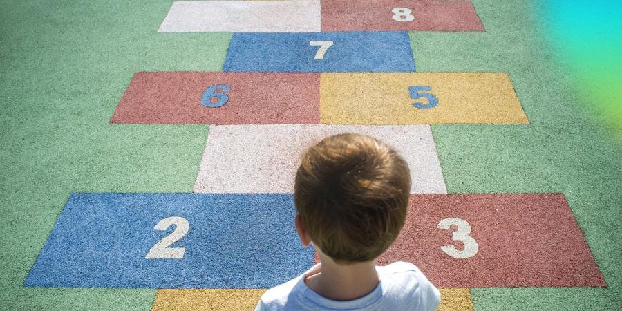 Matematika - skáčeme panáka